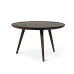 Table d'appoint Accent, grise, chêne, hauteur 42 cm - Mater