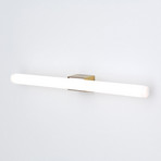 LED-Spiegelleuchte Visagist mit LED-Linienlampe