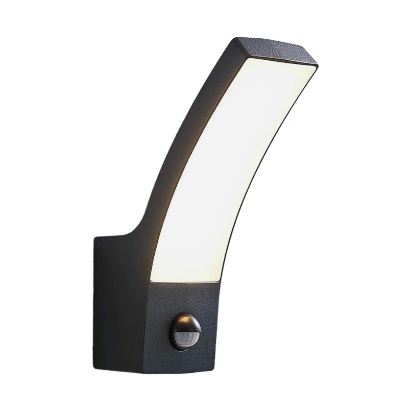 Lindby – Ilvita LED Außen Wandleuchte w/Sensor Anthracite