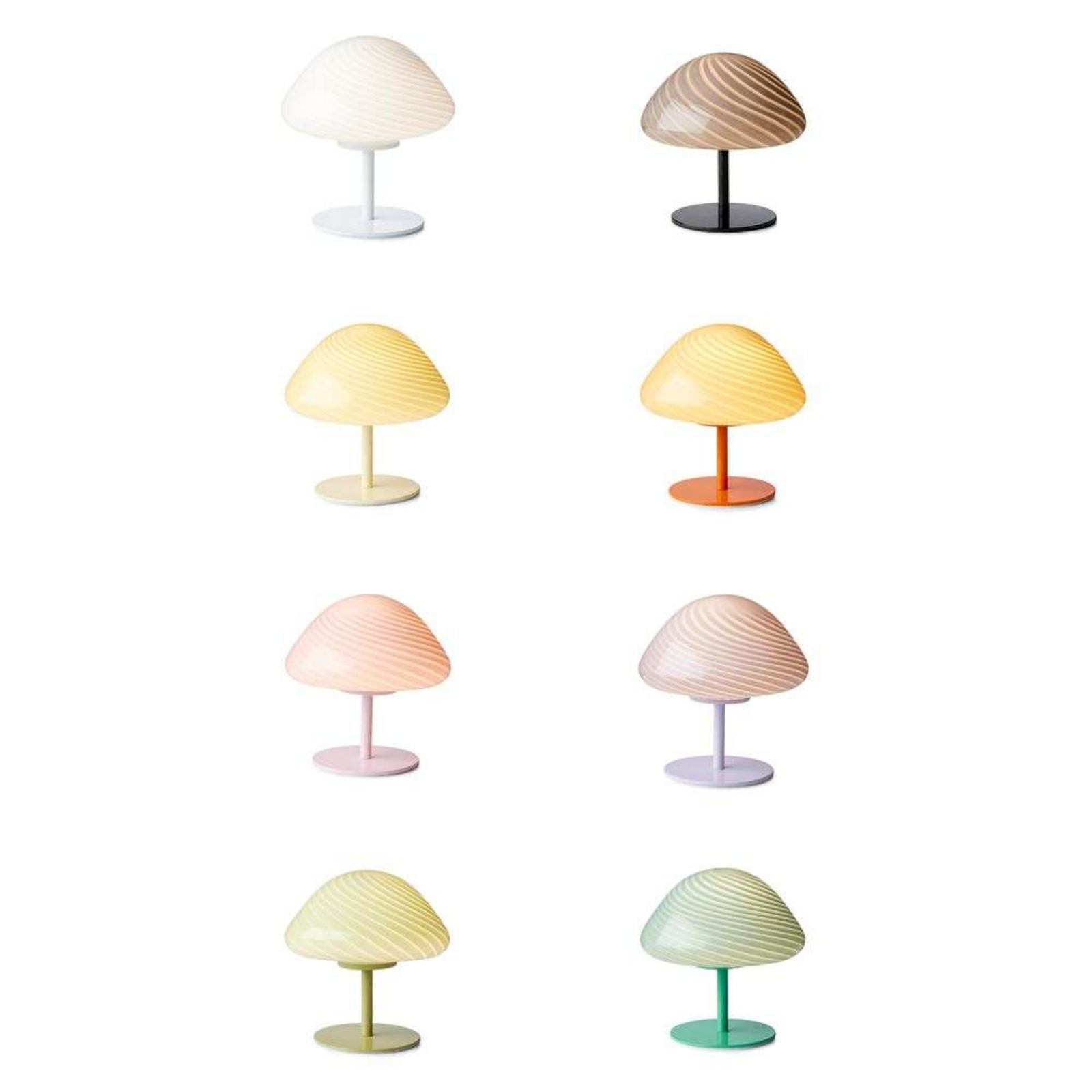 Mini Mush Bordslampa Rose - Halo Design