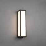 LED buiten wandlamp Fuerte, antraciet, aluminium, IP54