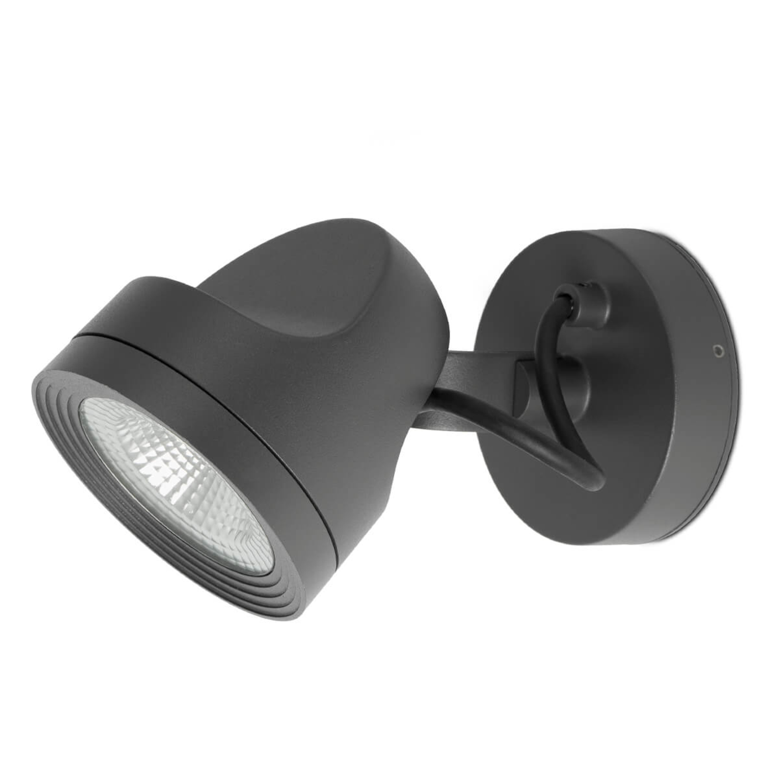 Alfa - inclinable LED outdoor wall spotlight, IP65