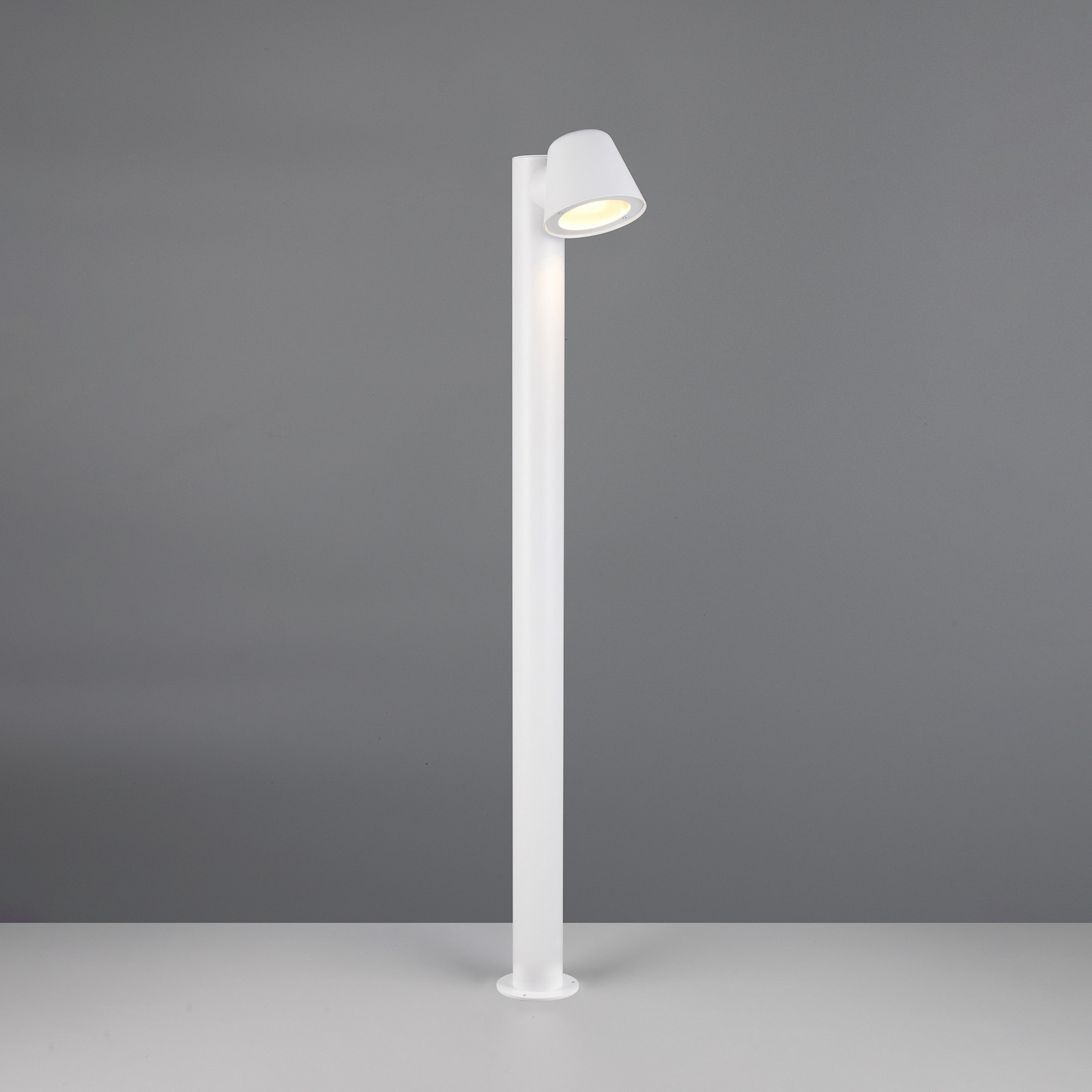 Trio Lighting Bornă luminoasă Beni alb mat înălțime 100 cm metal - Modern - negru mat