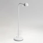 Vibia Pin 1650 LED table lamp, length 23 cm, white