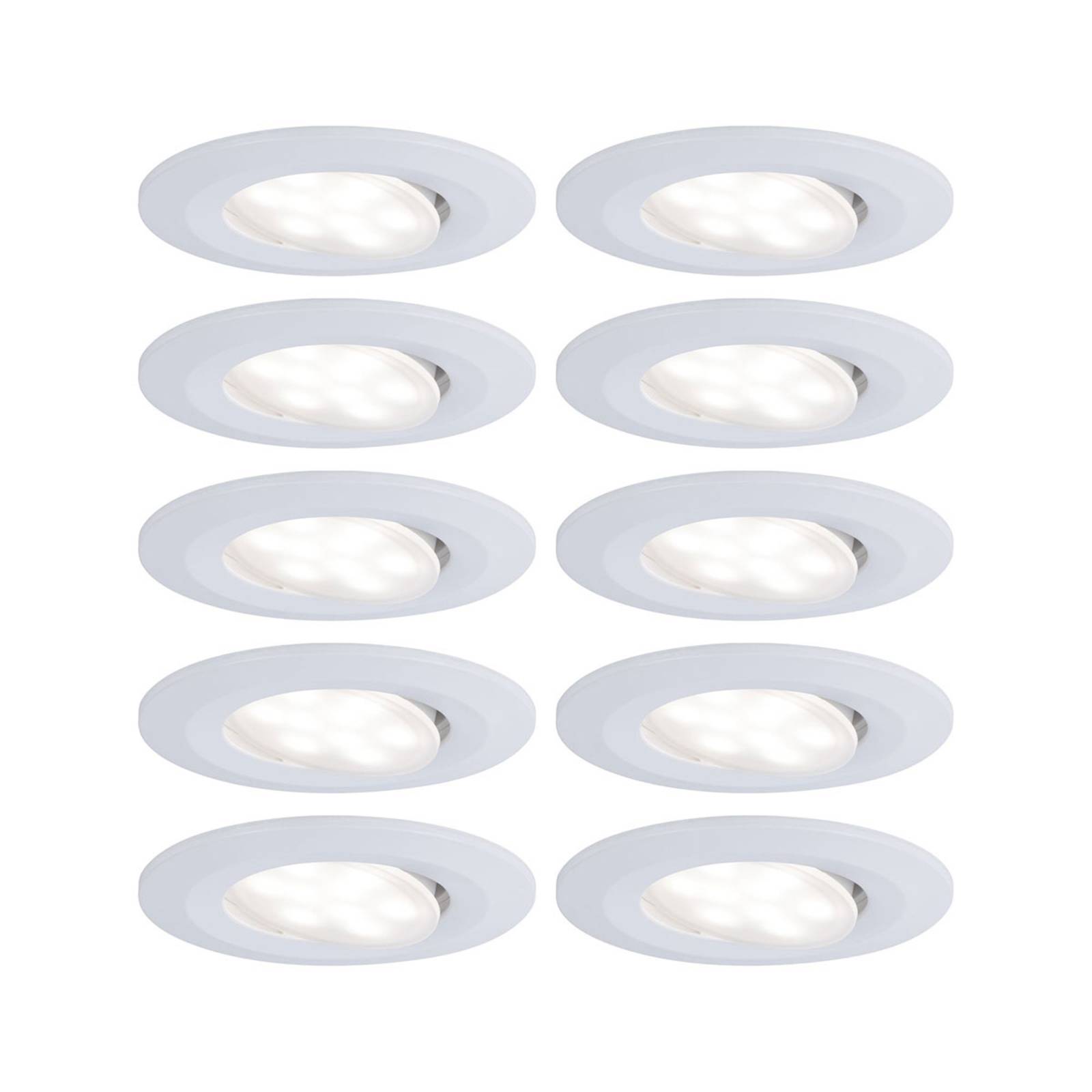 Paulmann LED-buiten-inbouwspot Calla 10/set wit