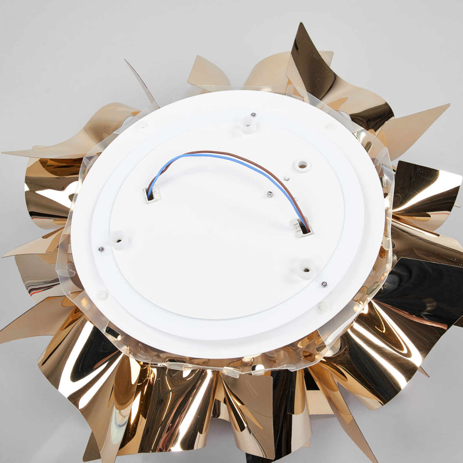 Slamp Veli Medium Design-Deckenlampe Ø 53cm gold