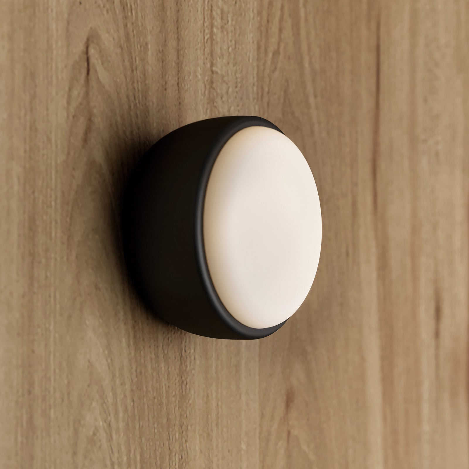 Plafonieră Northern Over Me negru 20 cm - Camera de zi / sufragerie - design - negru opal - Metal