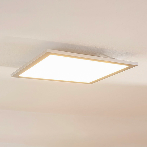 Arcchio Lysander LED panel, CCT, 39 cm, silver