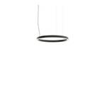 Compendium Circle LED Lustră Pendul Ø72 Black - Luceplan