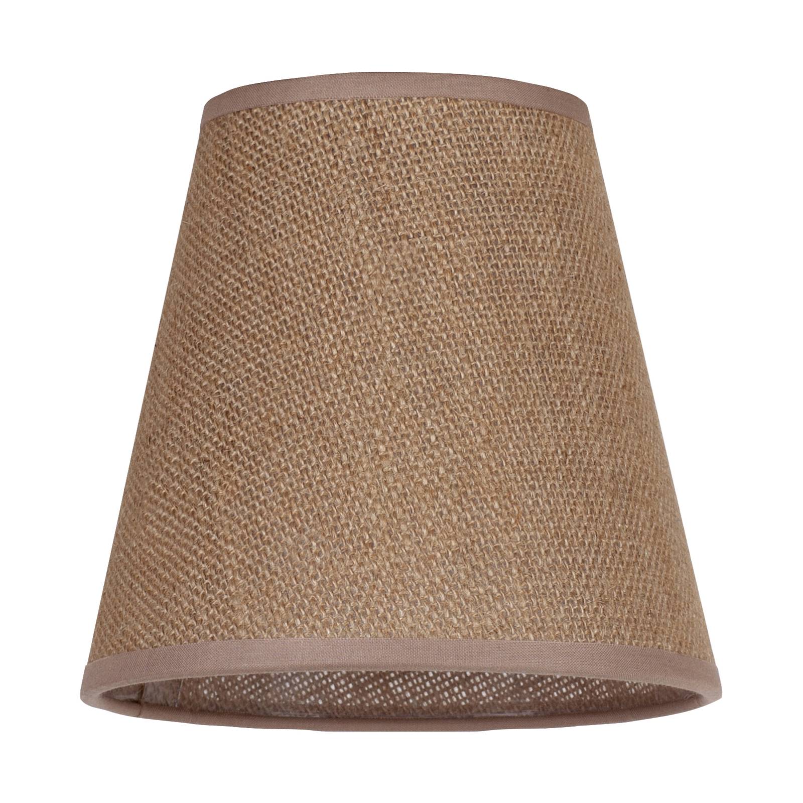 Lampenschirm Cone AB, Ø 15 cm, hellbraun