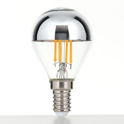 LED-Kopfspiegellampe E14 4W warmweiß, dimmbar
