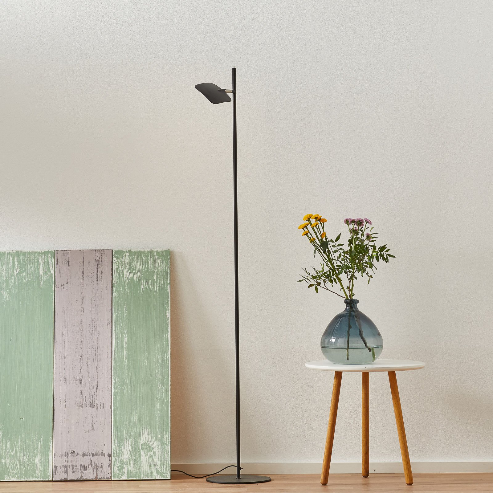 LED floor lamp Raggio, 1-bulb