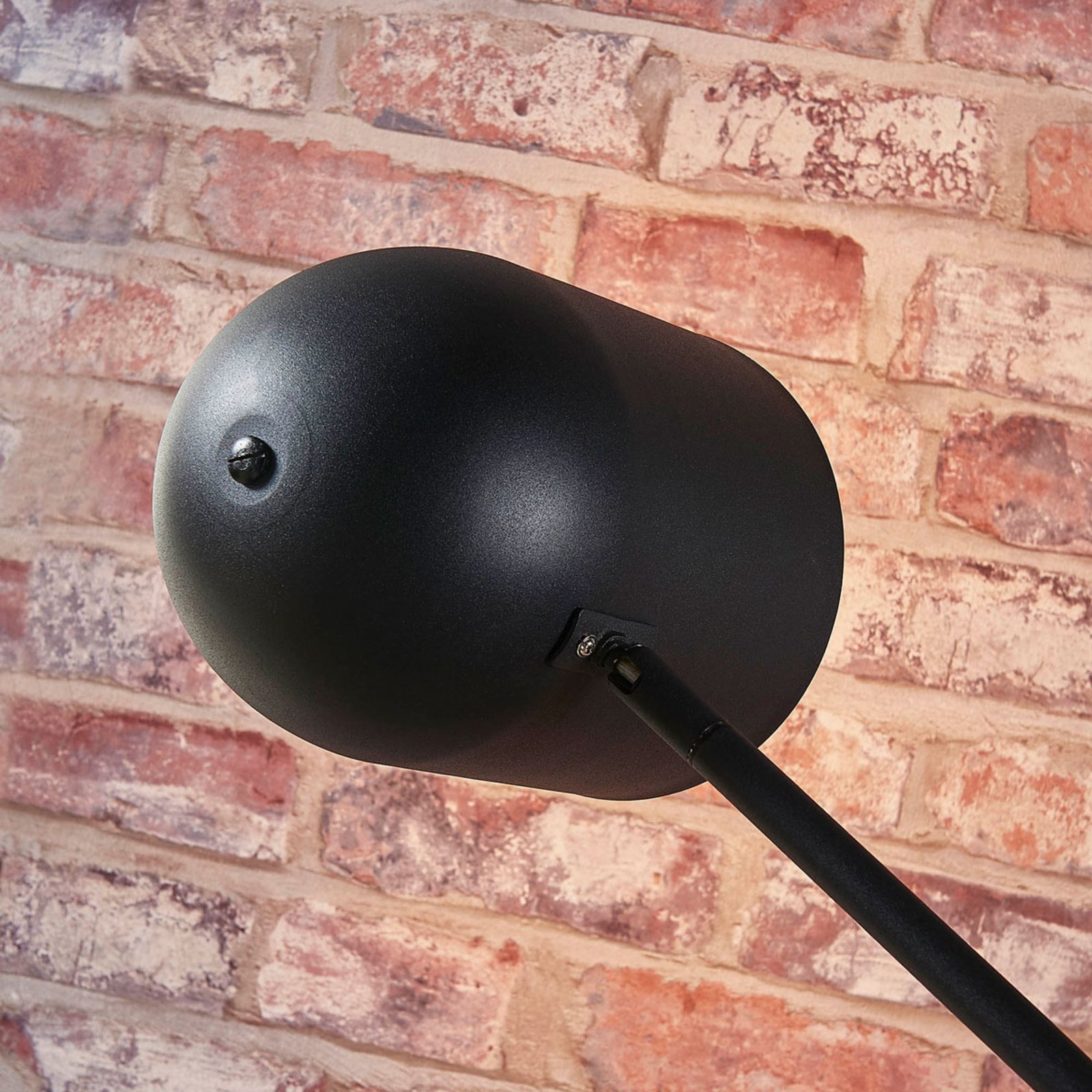 Morik Lampadaire Black/Gold - Lindby