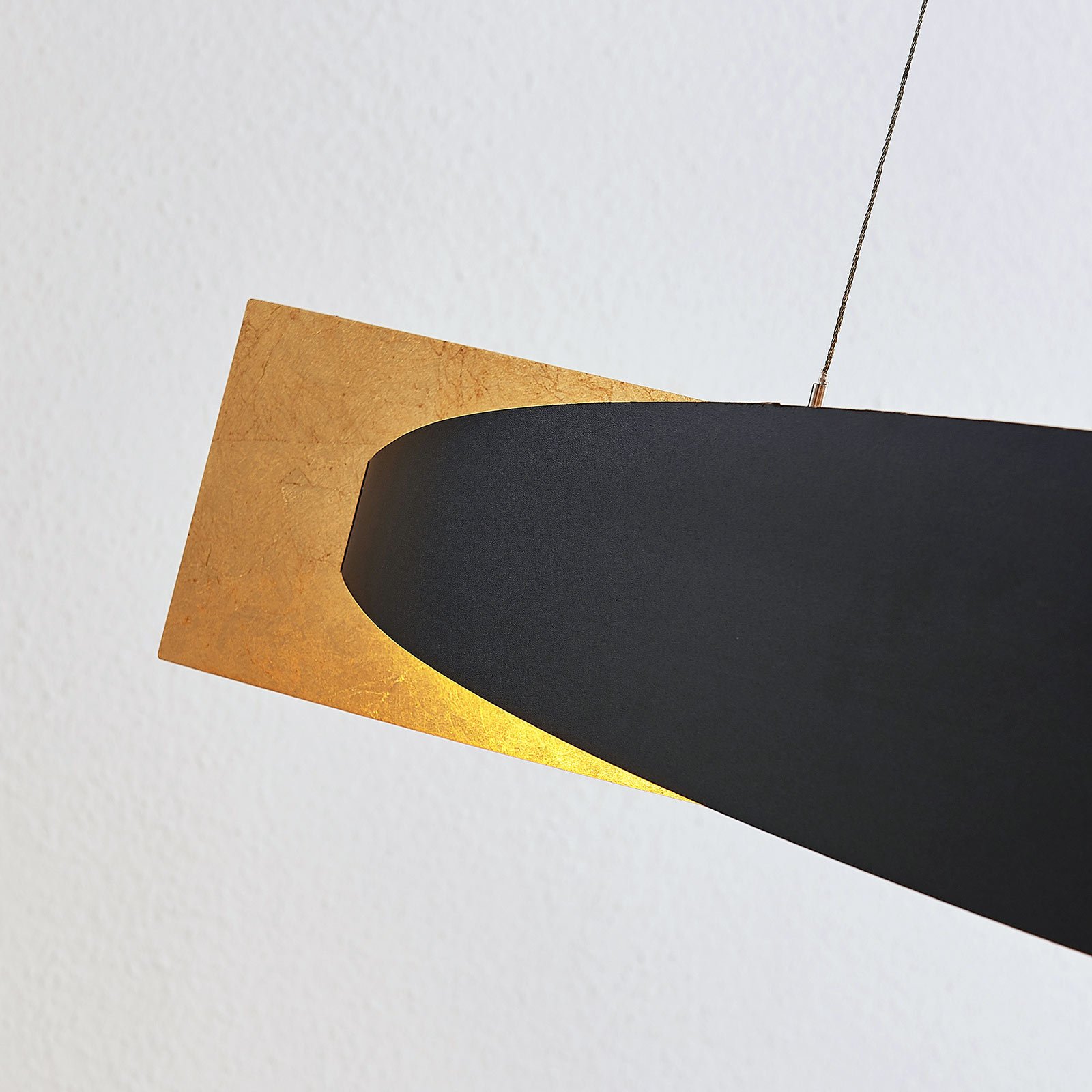 Marija Pendant L100 Black/Gold - Lucande