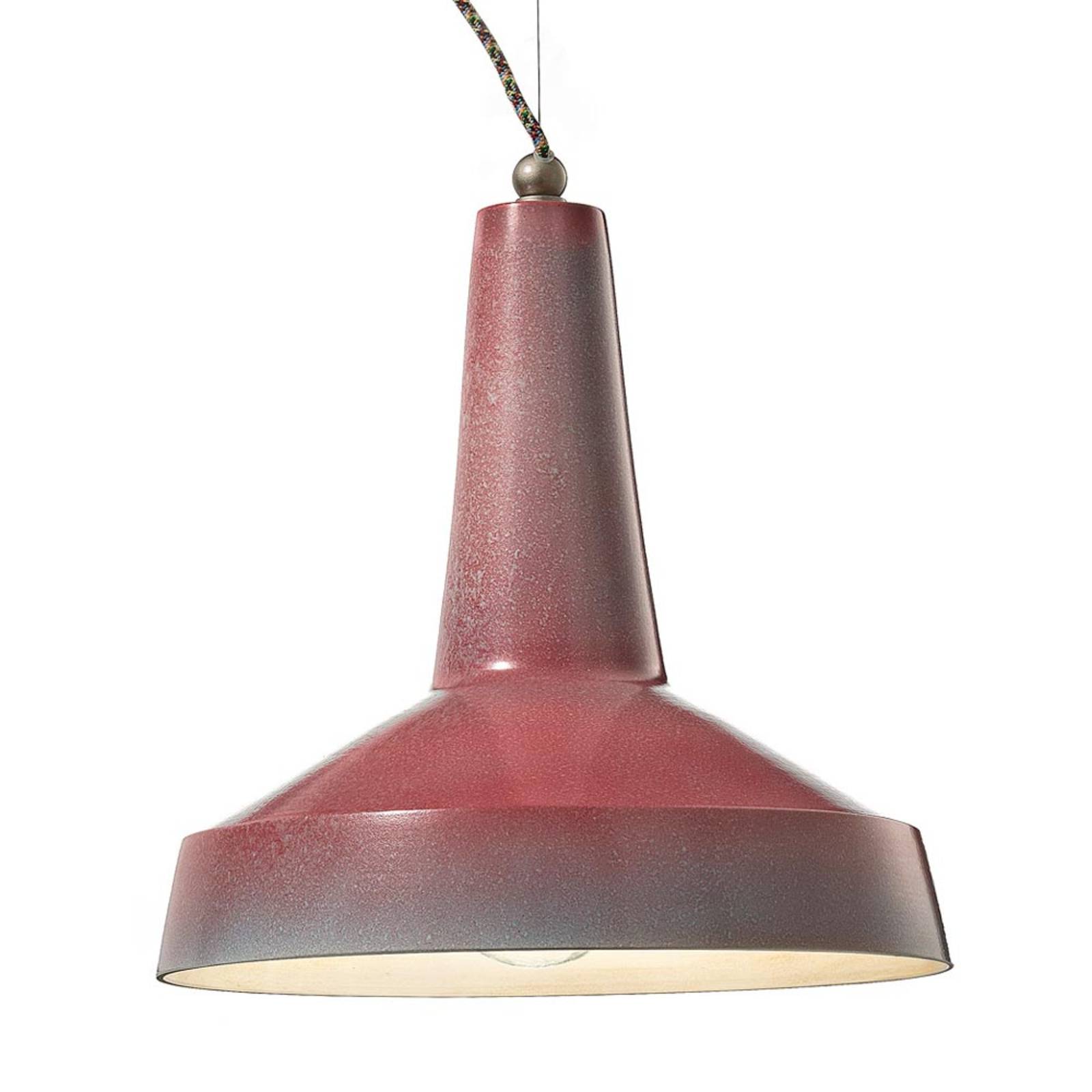 Ceramiczna lampa wisząca Matteo industrialna