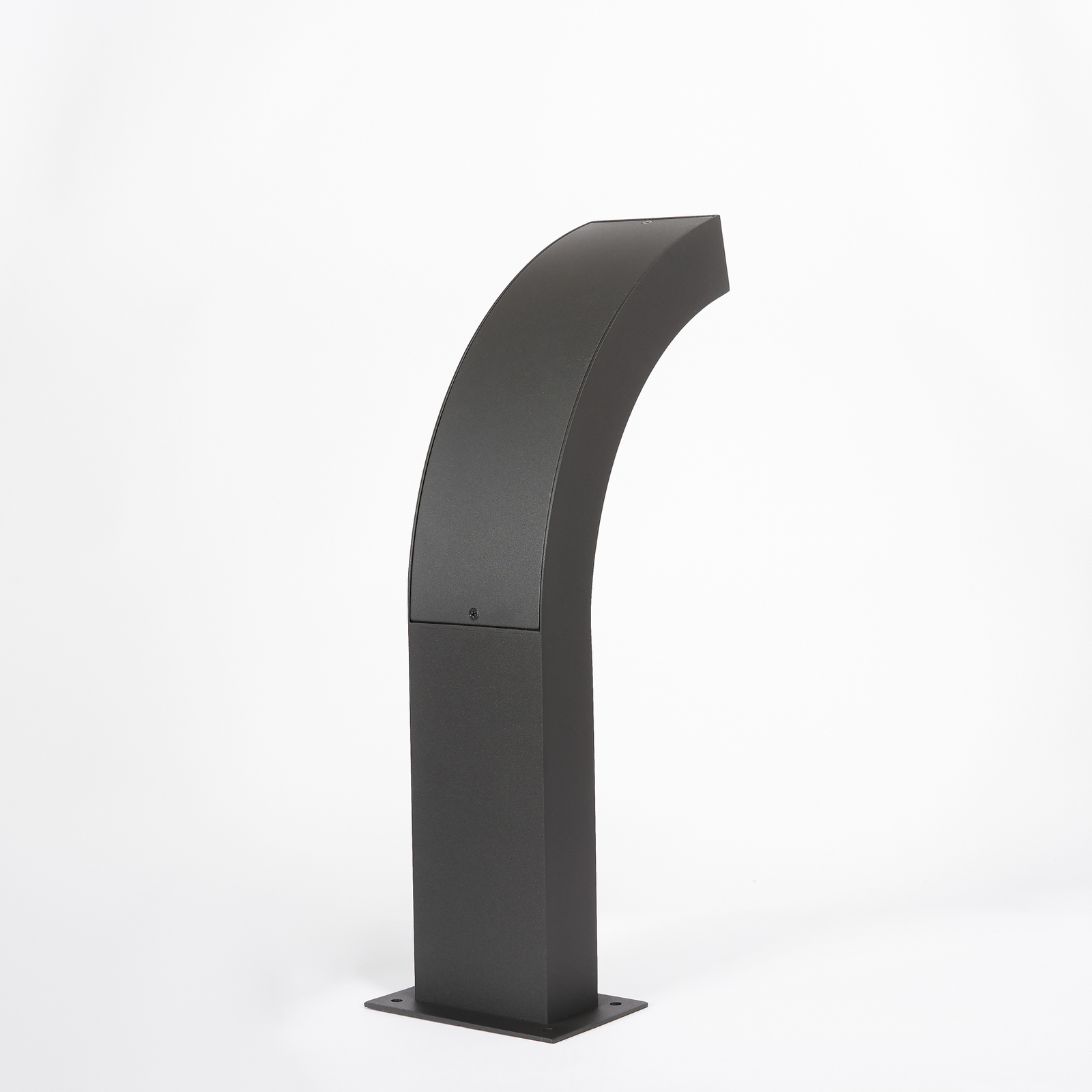Lennik curved LED pedestal light, 40 cm