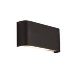 Applique murale LED Match Box, noir, métal, up/down, 18 cm