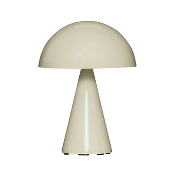 Mush LED Portable Lampa Stołowa Dim. Piaskowy - Hübsch