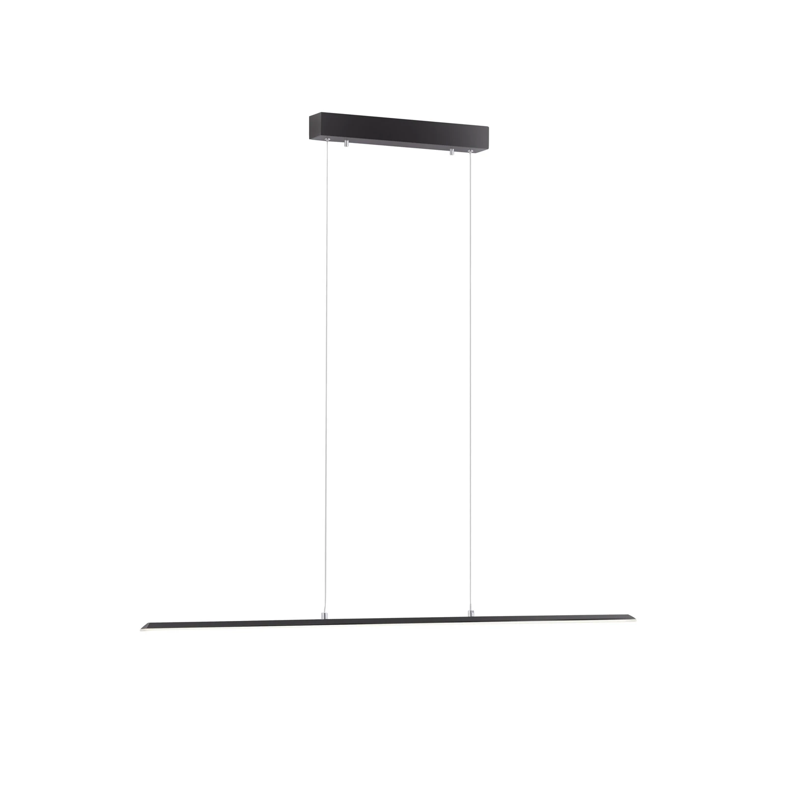 PURE LED függőlámpa Lite, antracit, 100 cm, CCT, dimmelhető