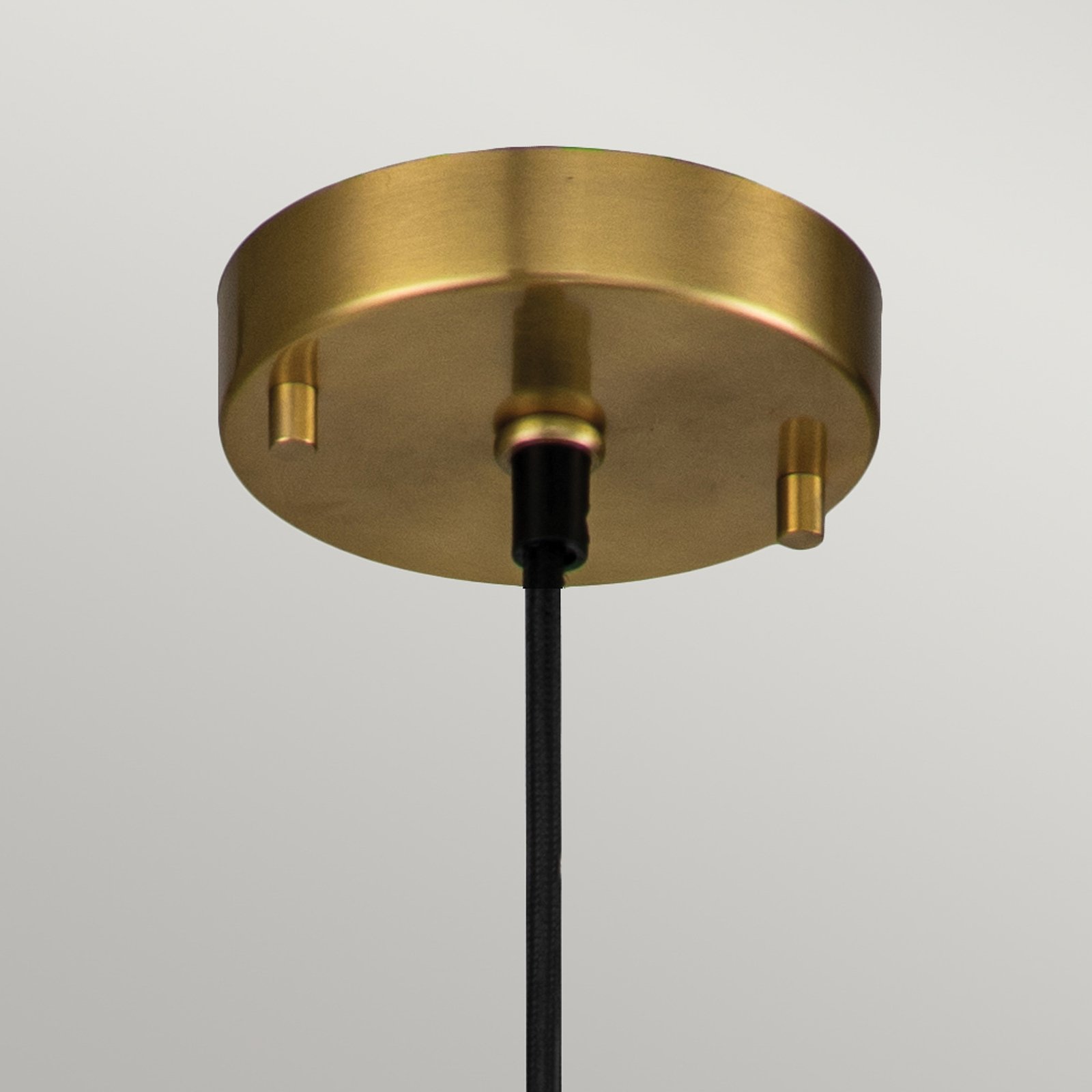 Lampa wisząca Etoile, 1-punktowa Ø 13,3 cm mosiądz antyczny