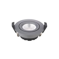 Foco empotrable LED Diled, Ø 8,5cm 6W Dime LED antracita