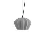 Karman Suspension Sahara, gris, Ø 35 cm, céramique, E27