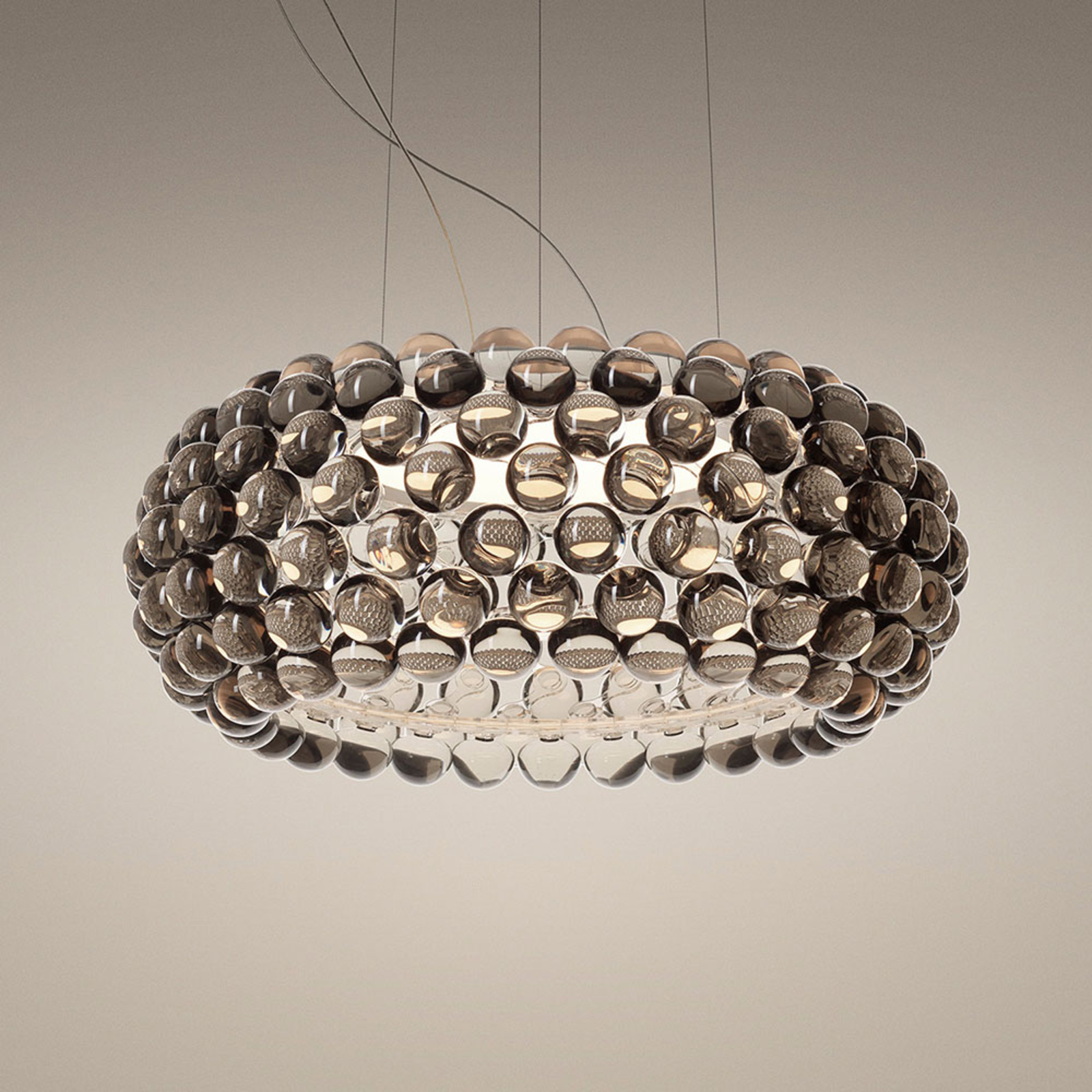 Foscarini Caboche Plus media MyLight a sospensione CCT