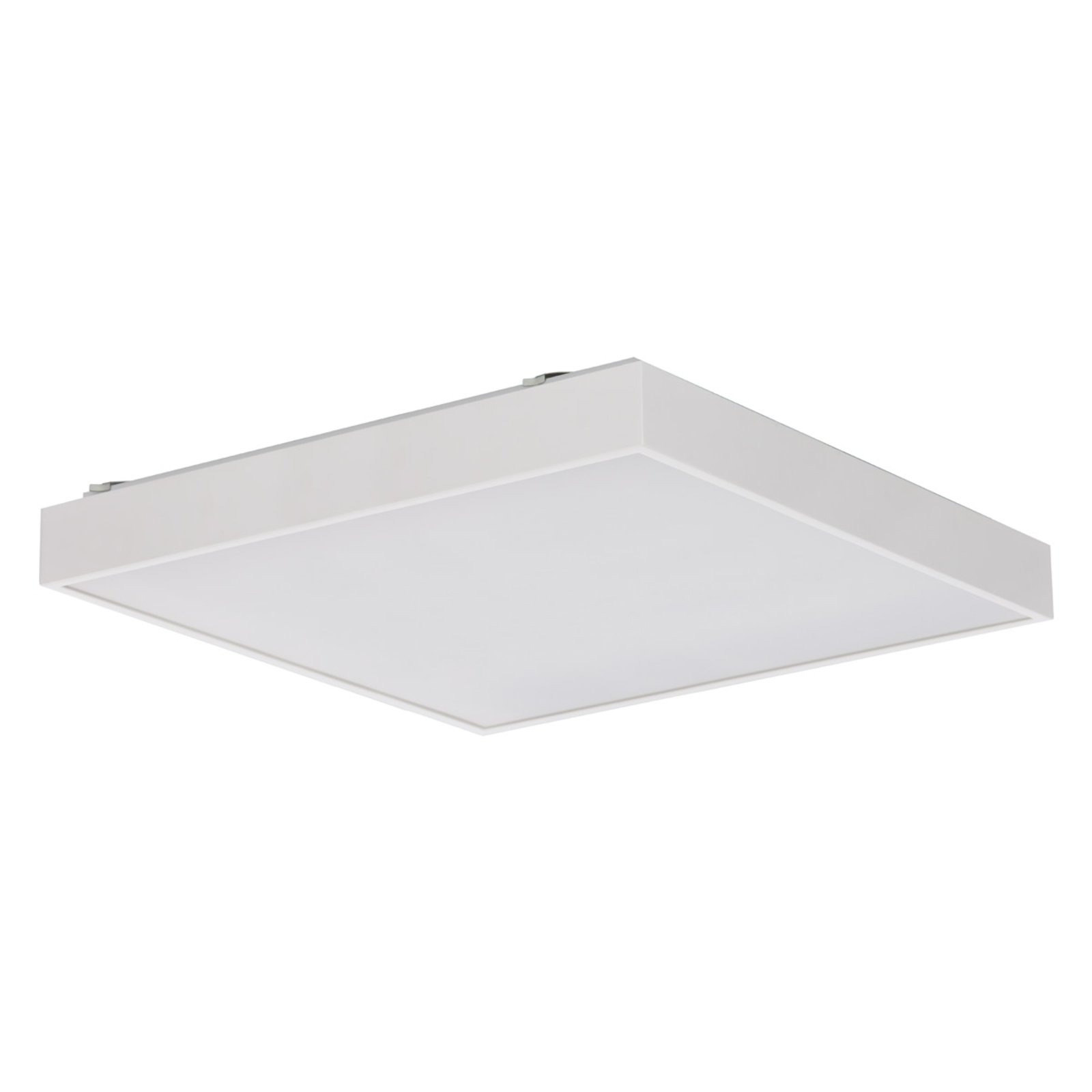 Ridi Economical LED ceiling light Q6 white DALI, for Bedroom, plastic, metal, energy efficiency: A+, L: 60 cm, W: 60 cm