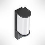Jokum LED OutdoorWall Lamp w/Sensor Graphite - Lucande