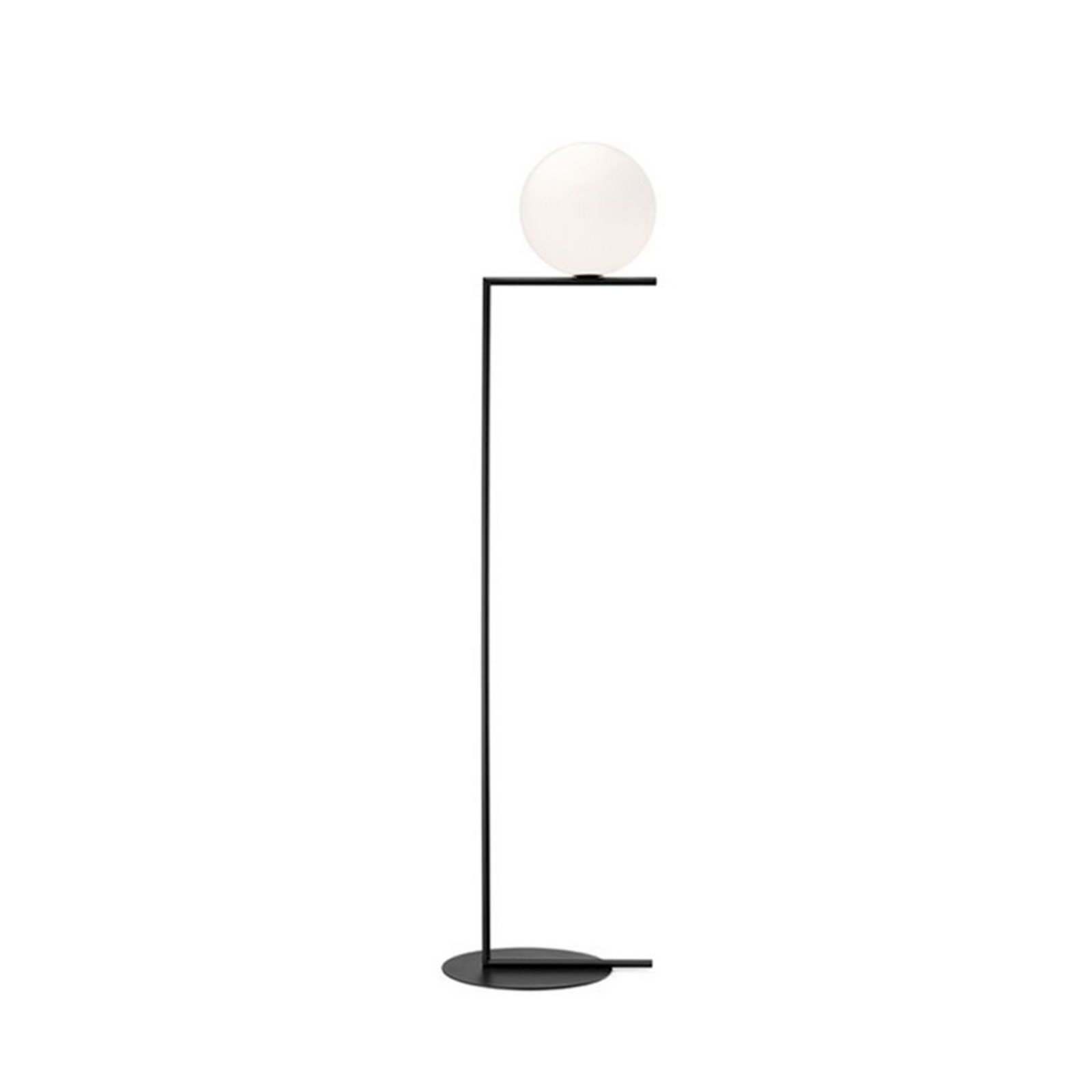 IC F1 Golvlampa Mat Svart - Flos