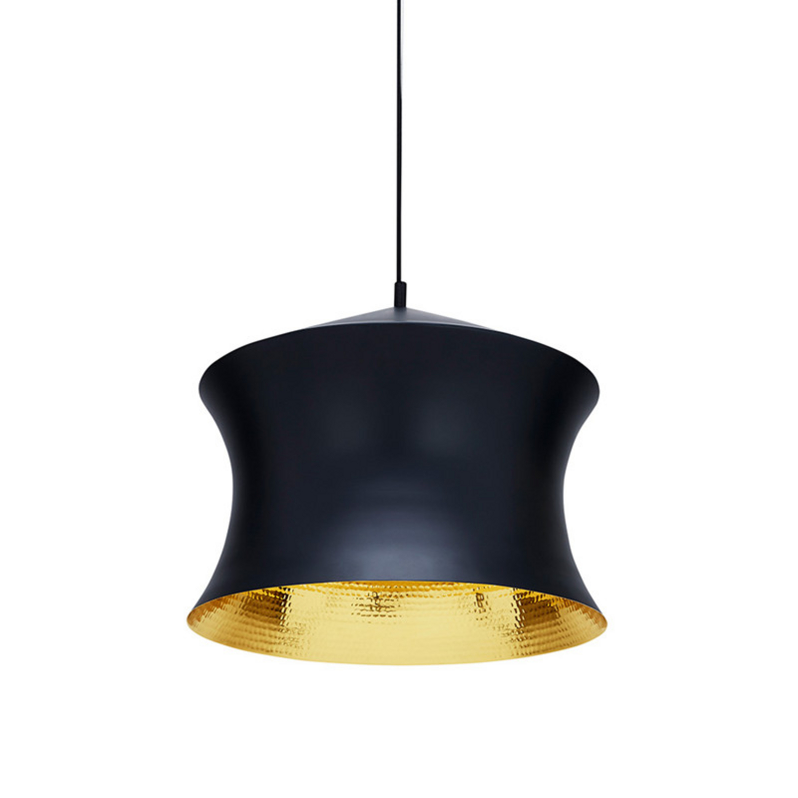 Beat Light Waist LED Lustră Pendul Black - Tom Dixon