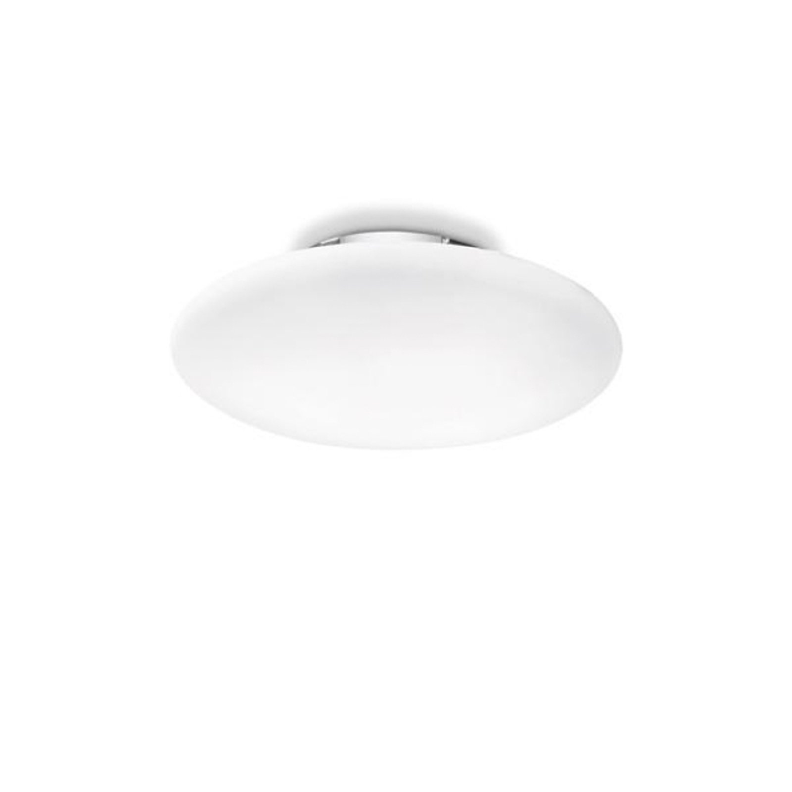 Ideal Lux Smarties mennyezeti lámpa, opál üveg, Ø 60 cm