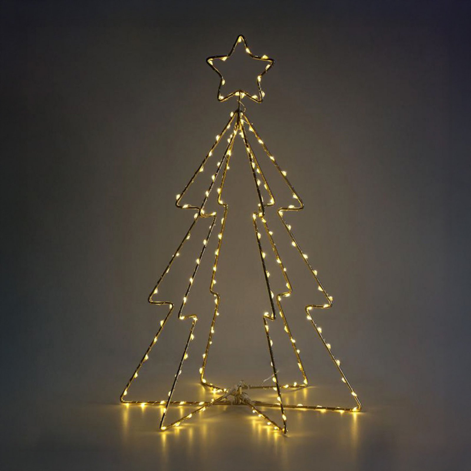 Figurine LED Esther, hauteur 45 cm, IP44, fiche