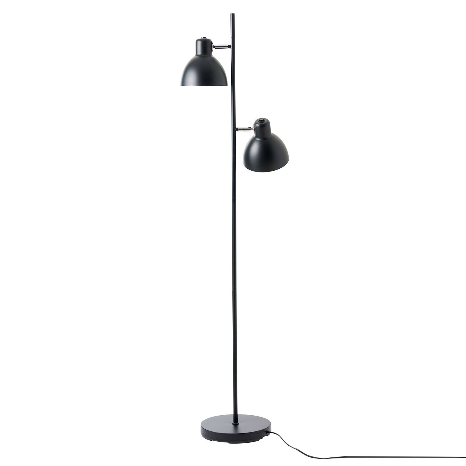 Dyberg Larsen Skagen 2 floor lamp 2-bulb black