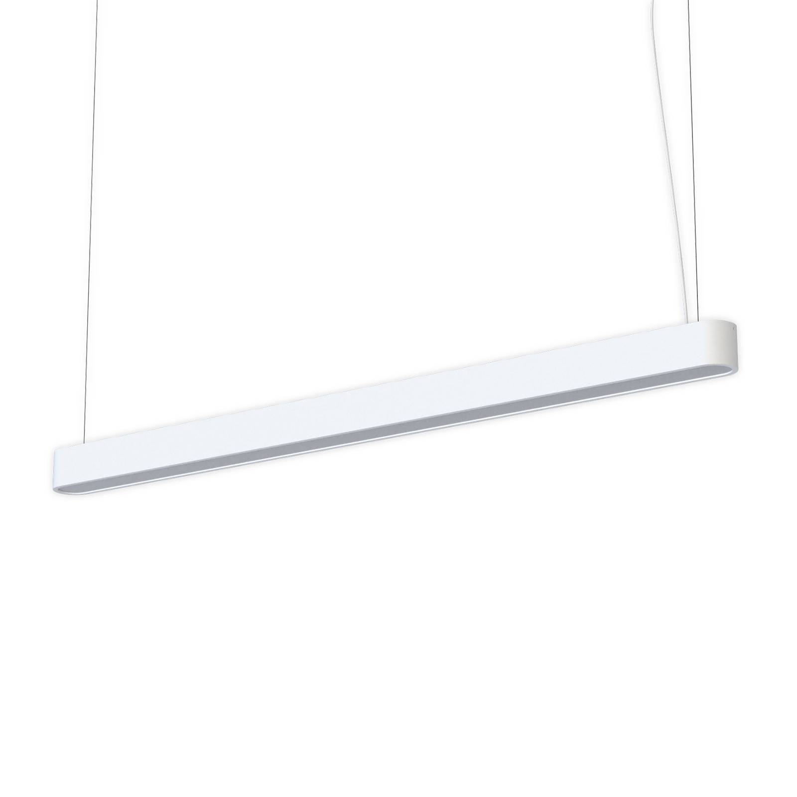 Hänglampa Soft vit 125 cm