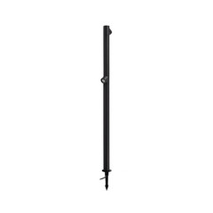 Luzian LED Lampada da Giardino H120 w/Lancia Nero - Lindby