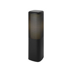 Sidara Seaside pillar light, black, IP54, E27 - Nordlux
