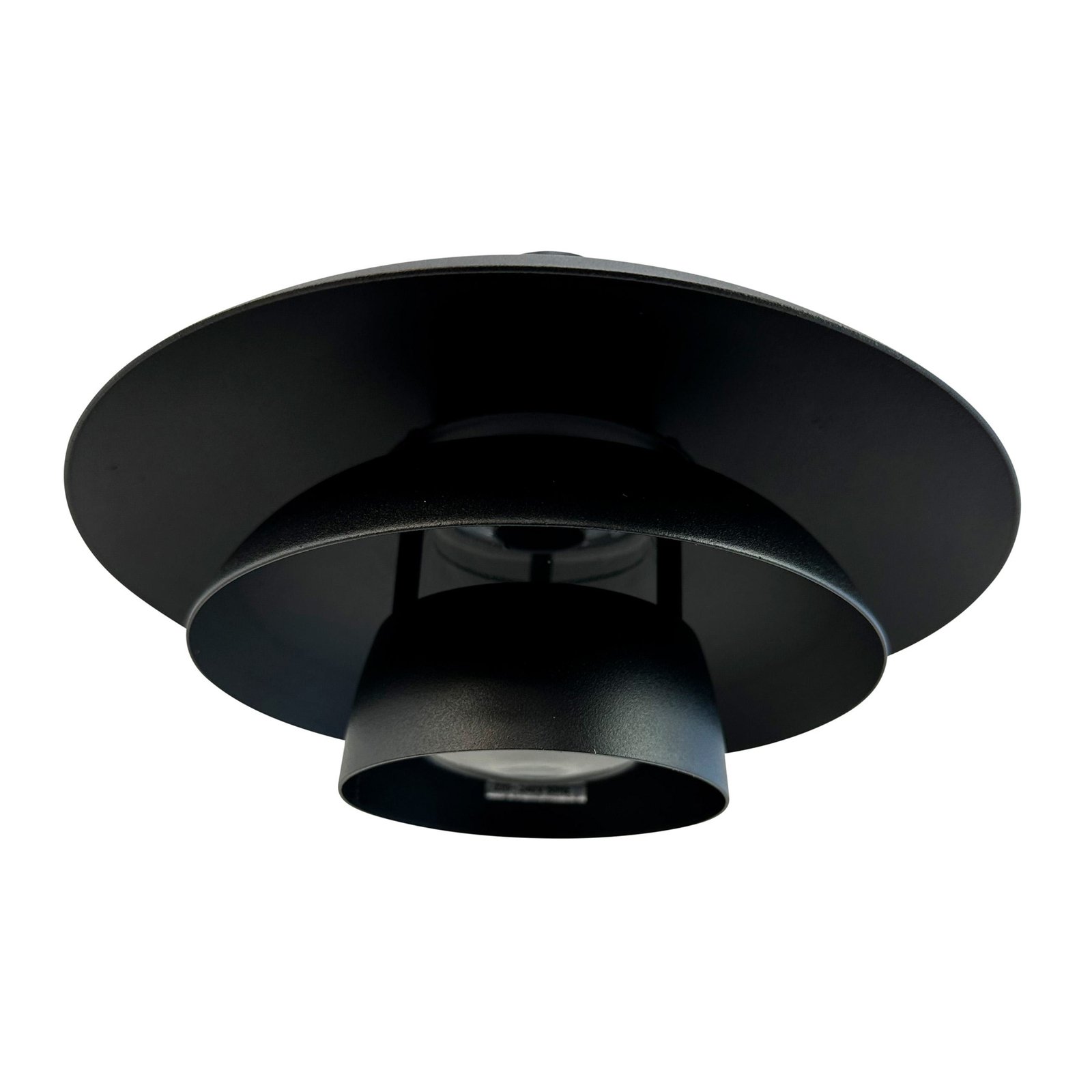 Morph Buiten Wandlamp Ø24 Zwart - DybergLarsen