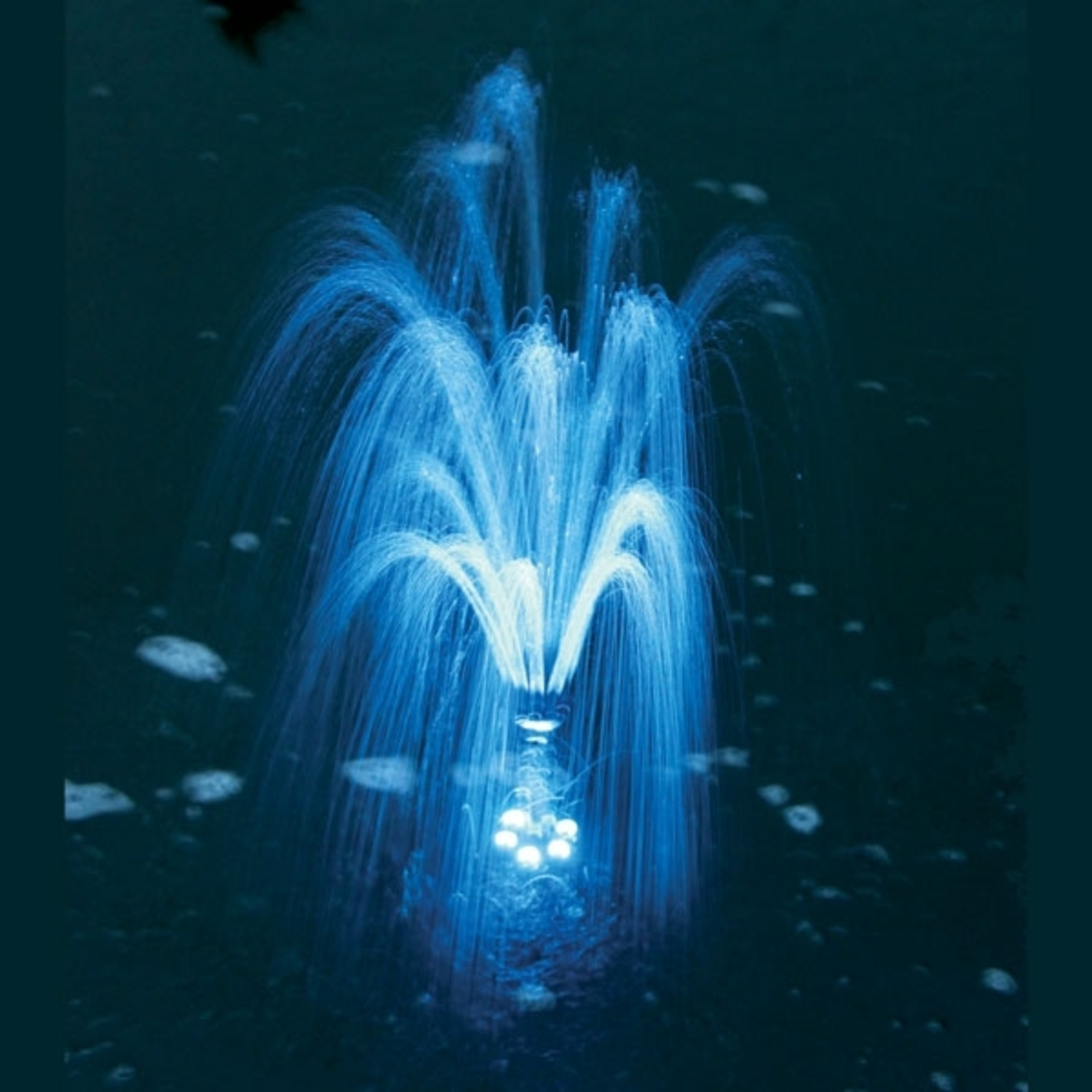 LED krúžok rybníkové čerpadlá Napoli/Siena modré