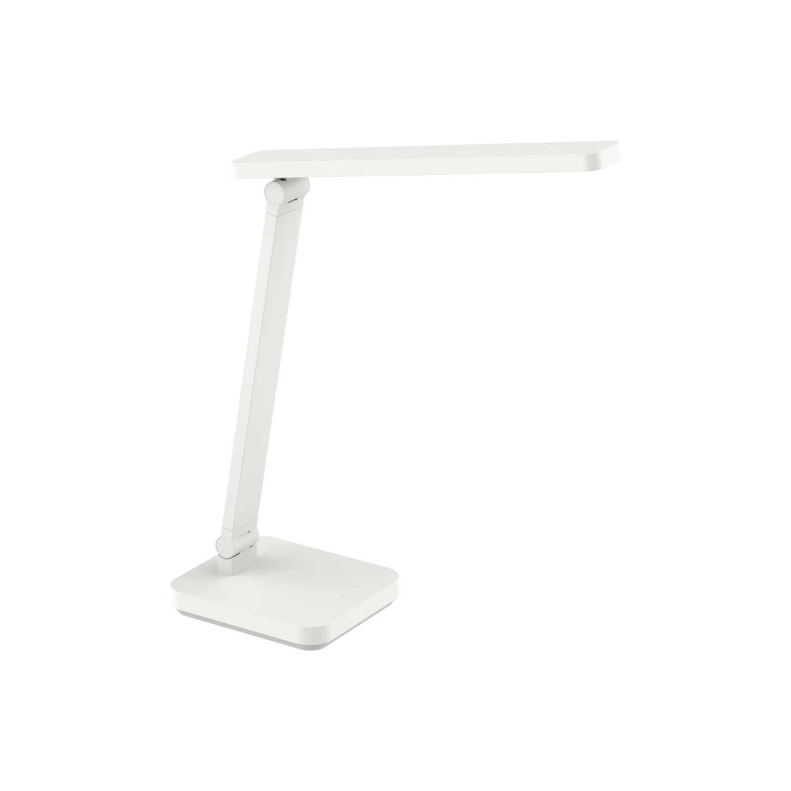 Lindby LED-Schreibtischleuchte Rylas, weiß, USB, CCT