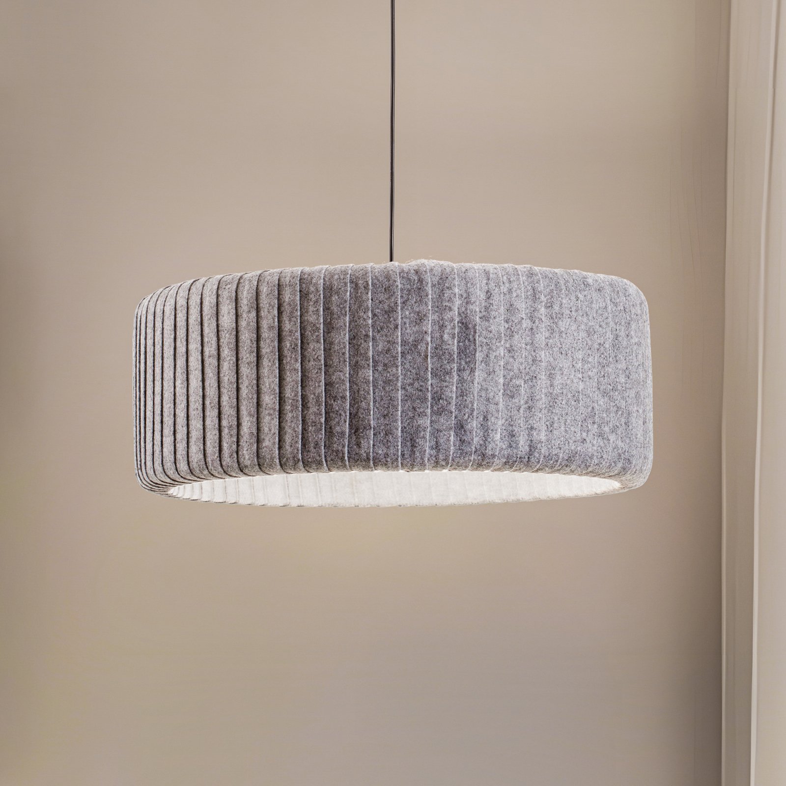 Envostar Yolanda hanging light acoustic grey