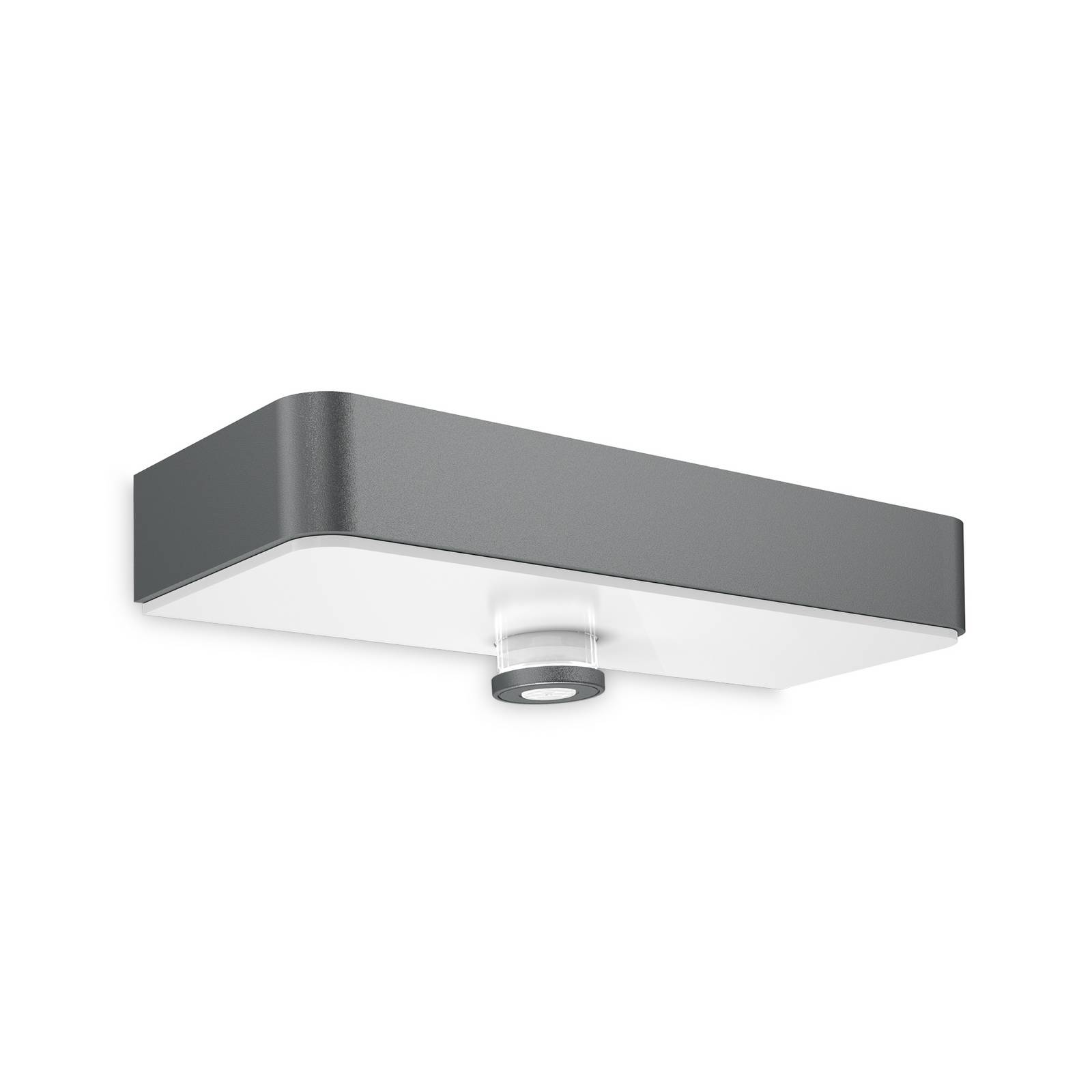 STEINEL LED-Solar-Wandlampe XSolar SOL-O S, anthrazit Sensor