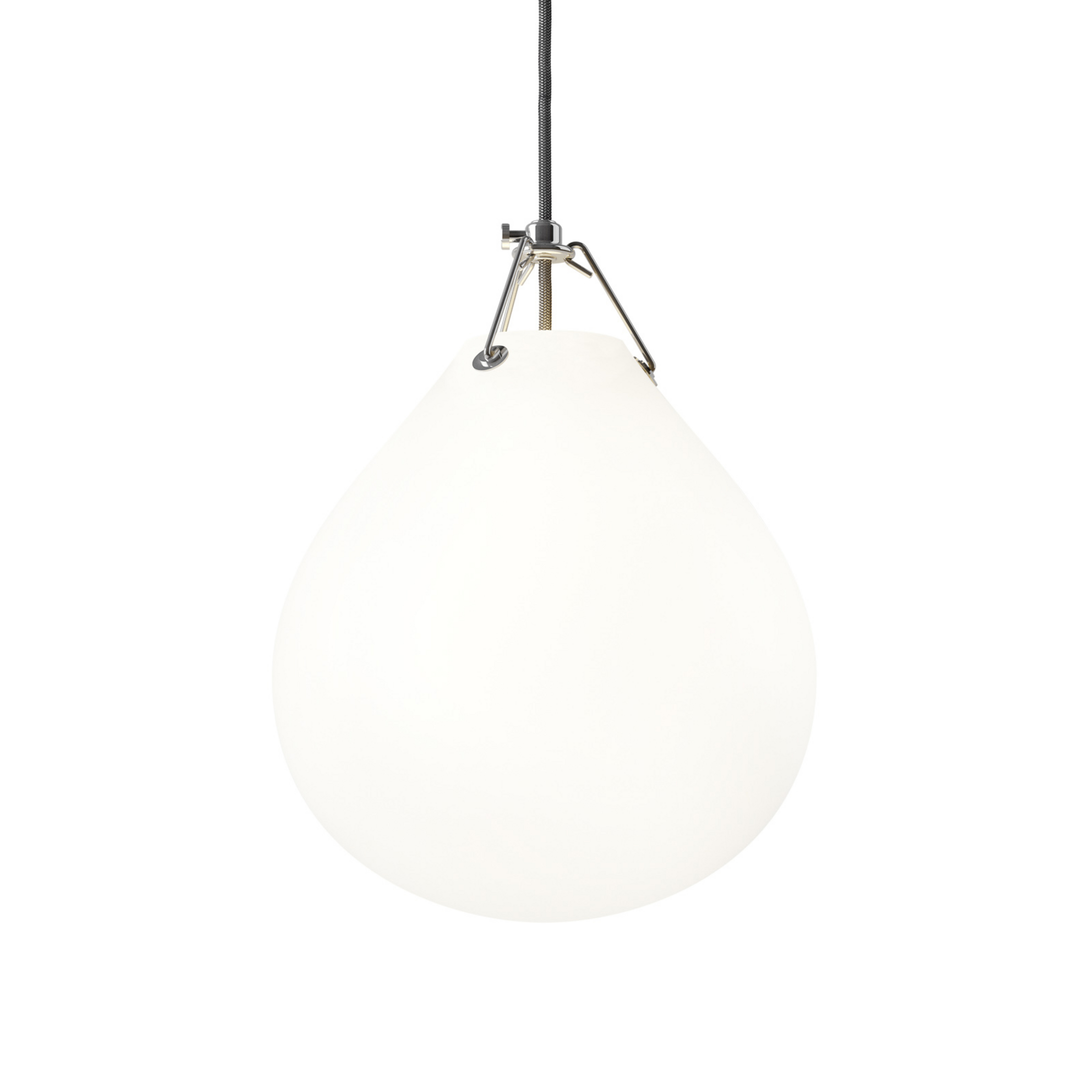 Moser Pendelleuchte Ø250 Matt White/Opal - Louis Poulsen