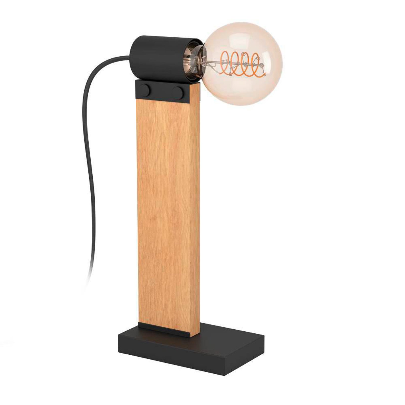 EGLO Bailrigg stolní lampa ze dřeva
