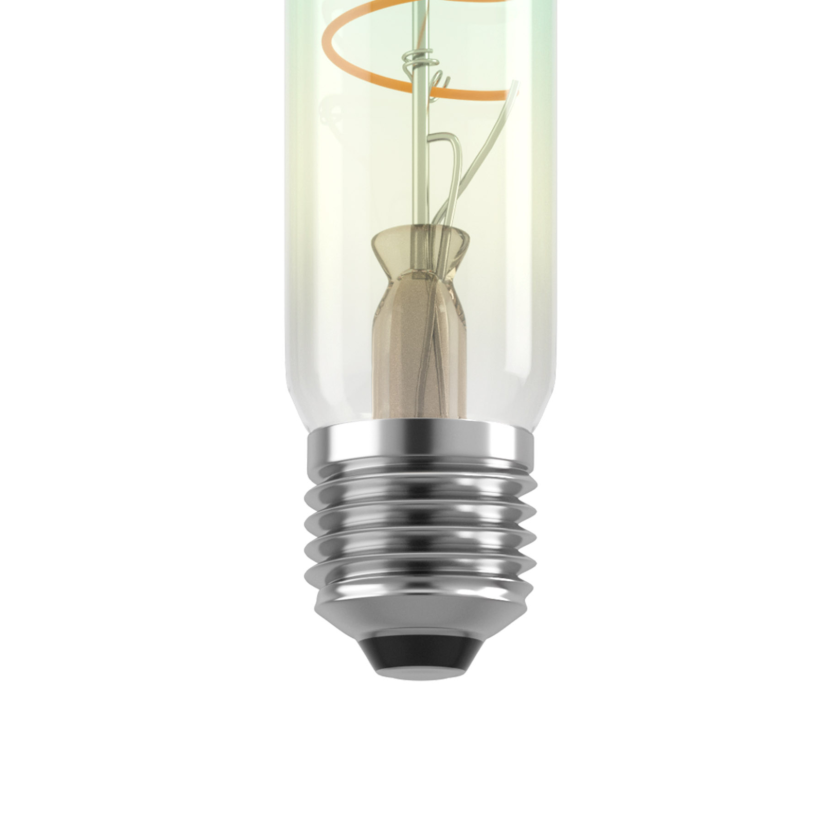 LED žárovka E27 4W T30 2000K žhavicí vlákno duhové stmívání