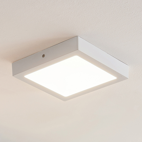 ELC Merina LED-Deckenlampe weiß, 21,5 x 21,5cm