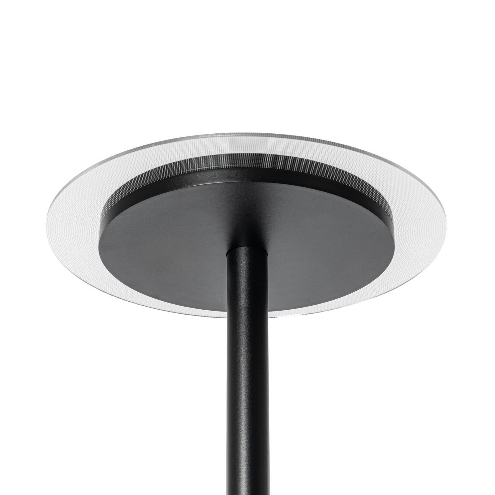 Lampa stojąca LED Arcchio Frile, czarna, wysokość 190 cm, ściemniana