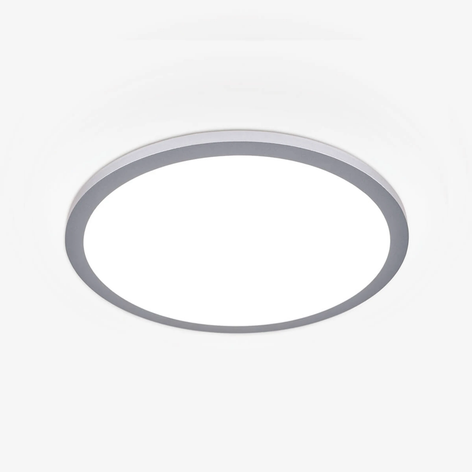 Titaaninvärinen LED-kattolamppu Aria, himm., 40 cm