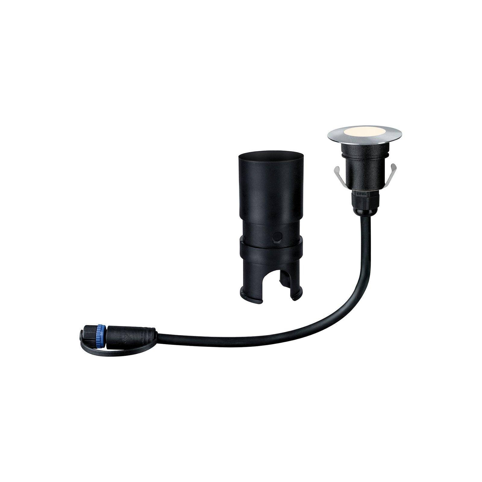 Paulmann Plug & Shine Lampada a incasso da terra Mini 3000K