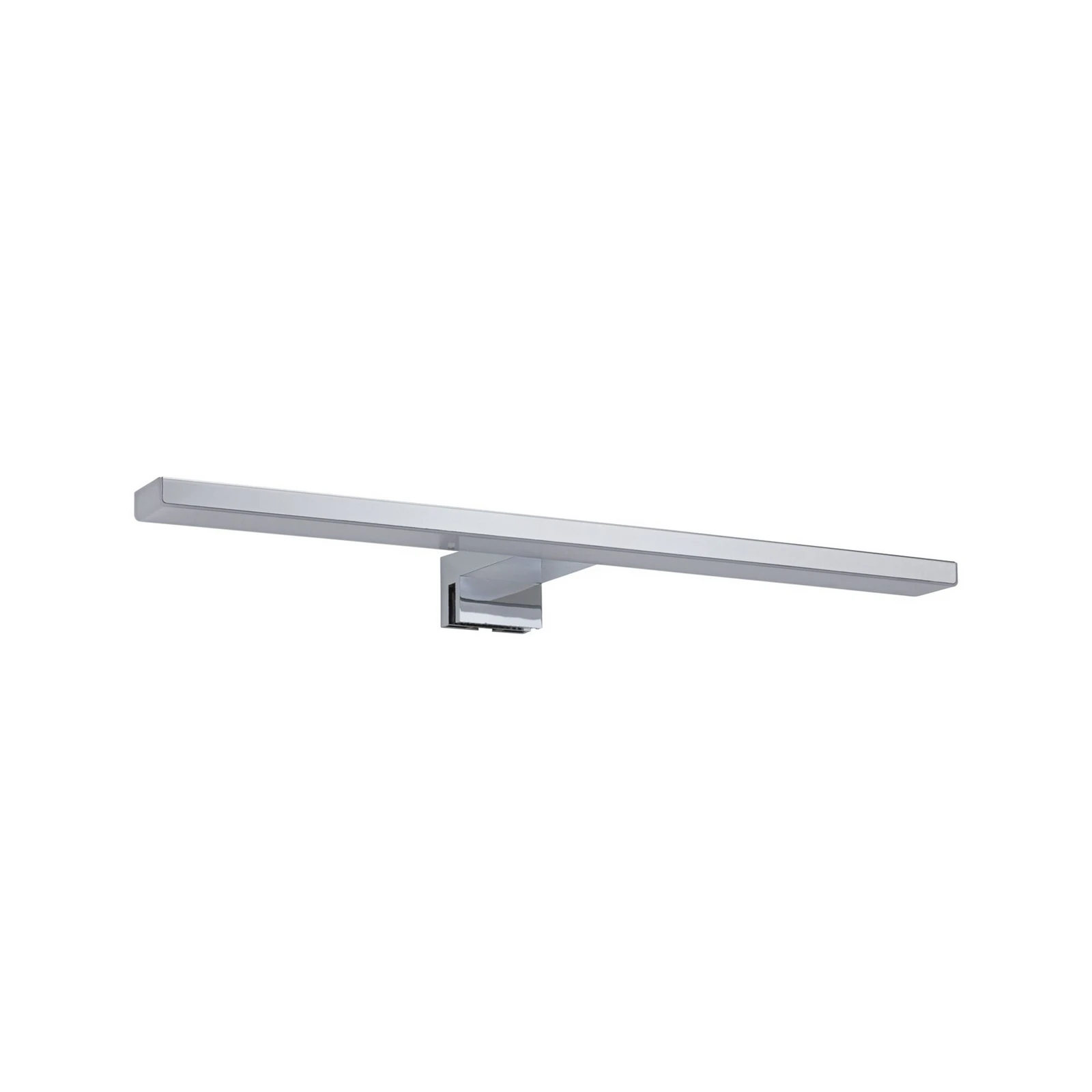 Paulmann LED spoguļlampa Evie, hroms, 40 cm, IP44